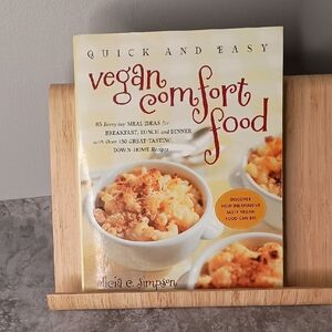 Quick and Easy Vegan Comfort Food Recipe Book VEGAN